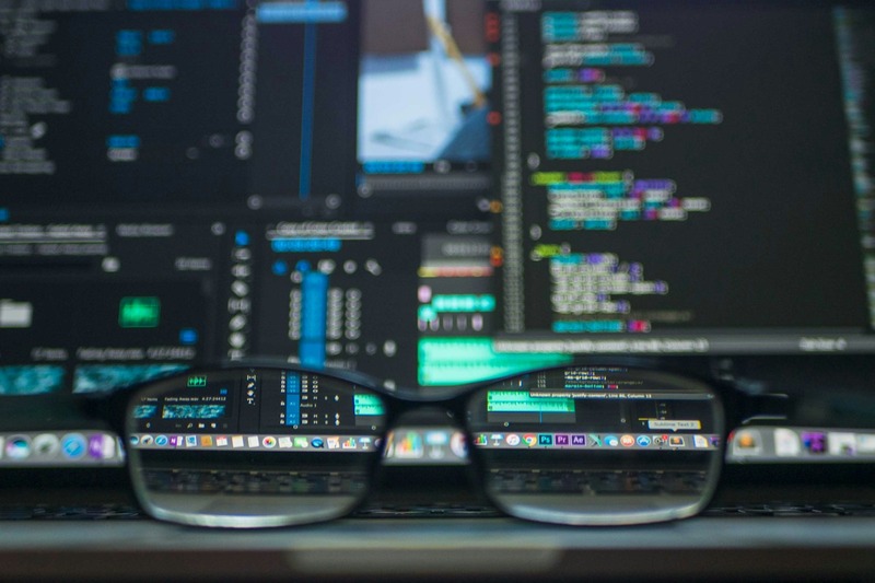 Digital reference track library organized by genre and characteristic on a laptop screen